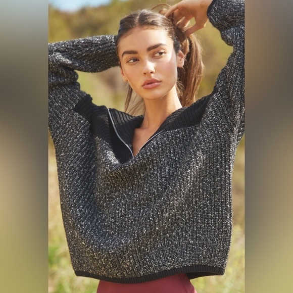 VARLEY Willard Knit Black Half Zip M - Picture 3 of 12